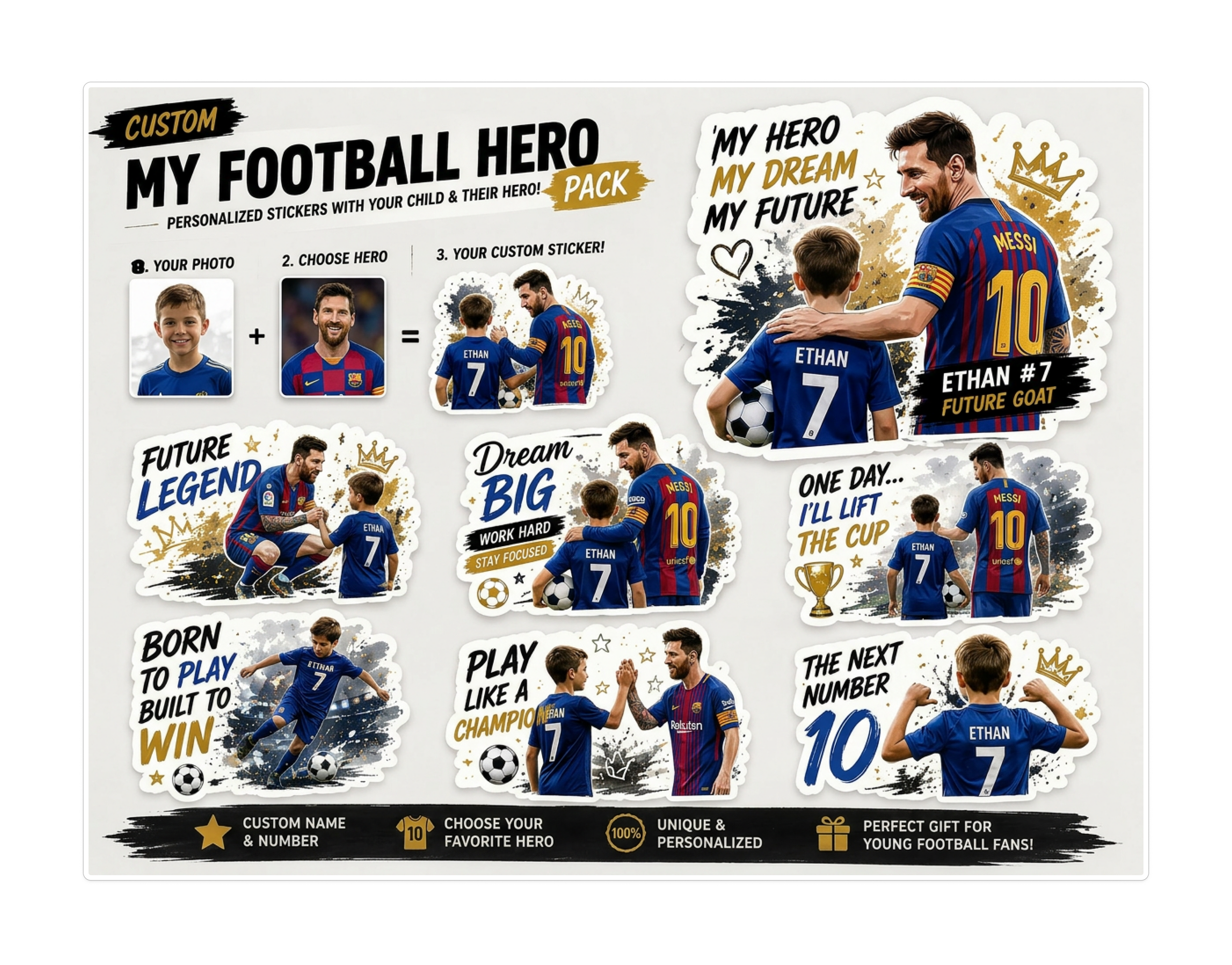 Champ with Messi Collection